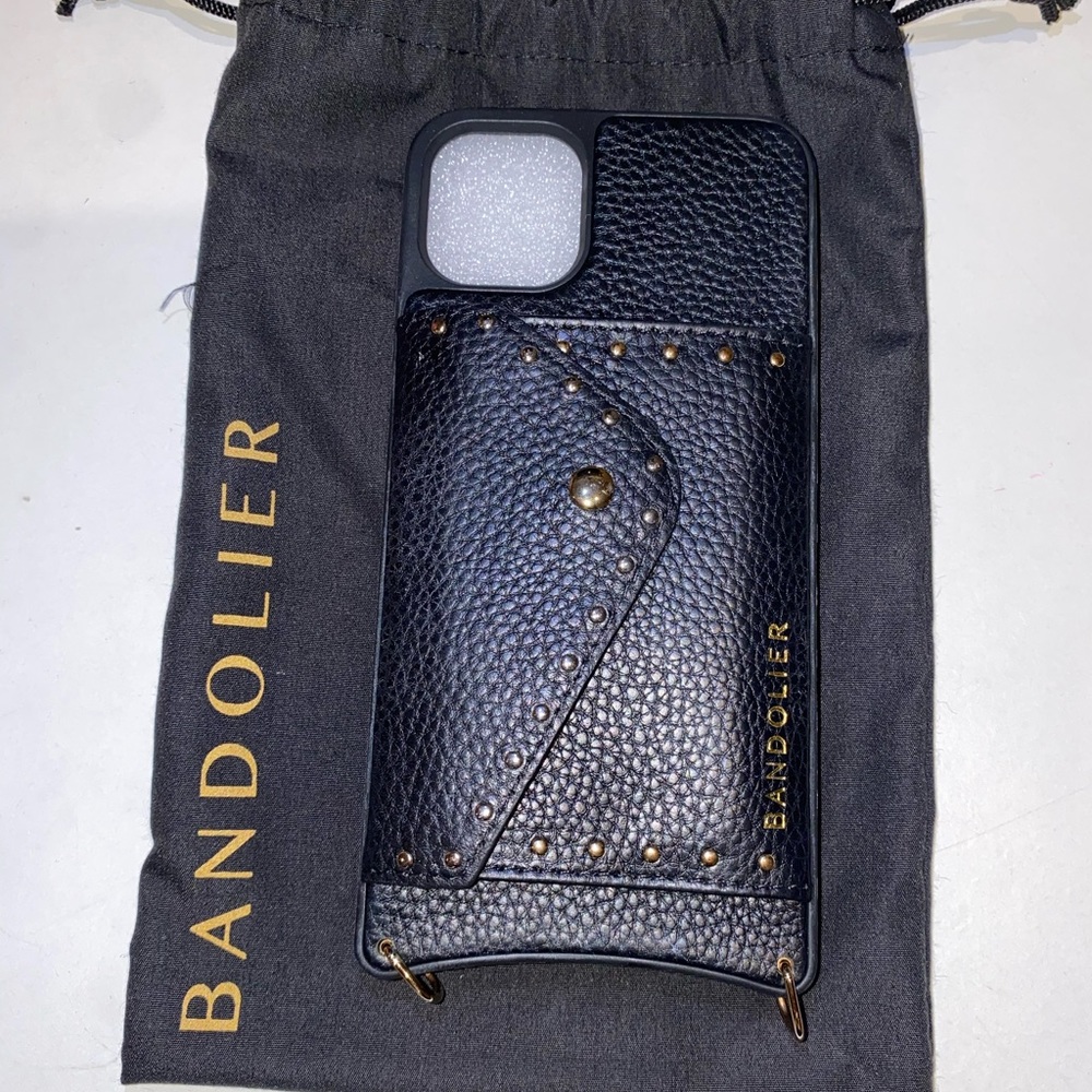 NEW Iphone 11 pro max case bandolier - MONA Side Slot Studded (case only!)